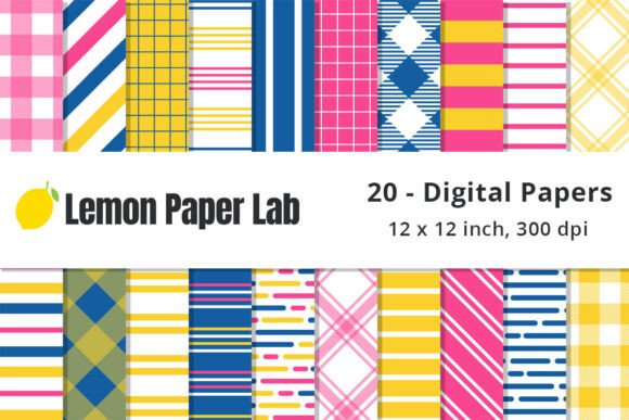 Pink, Blue and Yellow Stripes Background: A Versatile Design Tool